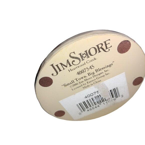 Jim Shore Heartwood Creek Small Town Big Blessing Egg Figurine 4007545 - Picture 9 of 13